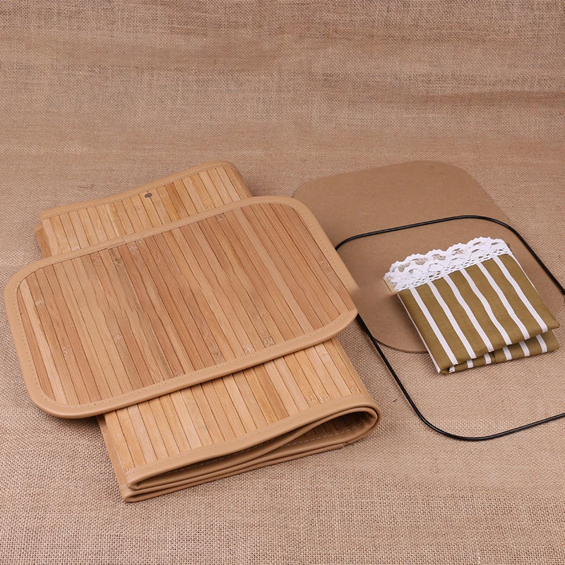 Бесплатная доставка 1 шт. бамбуковая плетеная корзина для хранения Складная