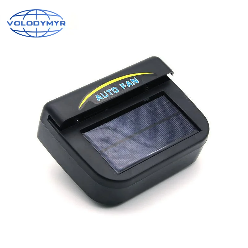 Volodymyr Car Exhaust Fan Window Sola Auto Fan Mini Solar Air Conditioner for Home Solar Powered  Car Accessories Interior