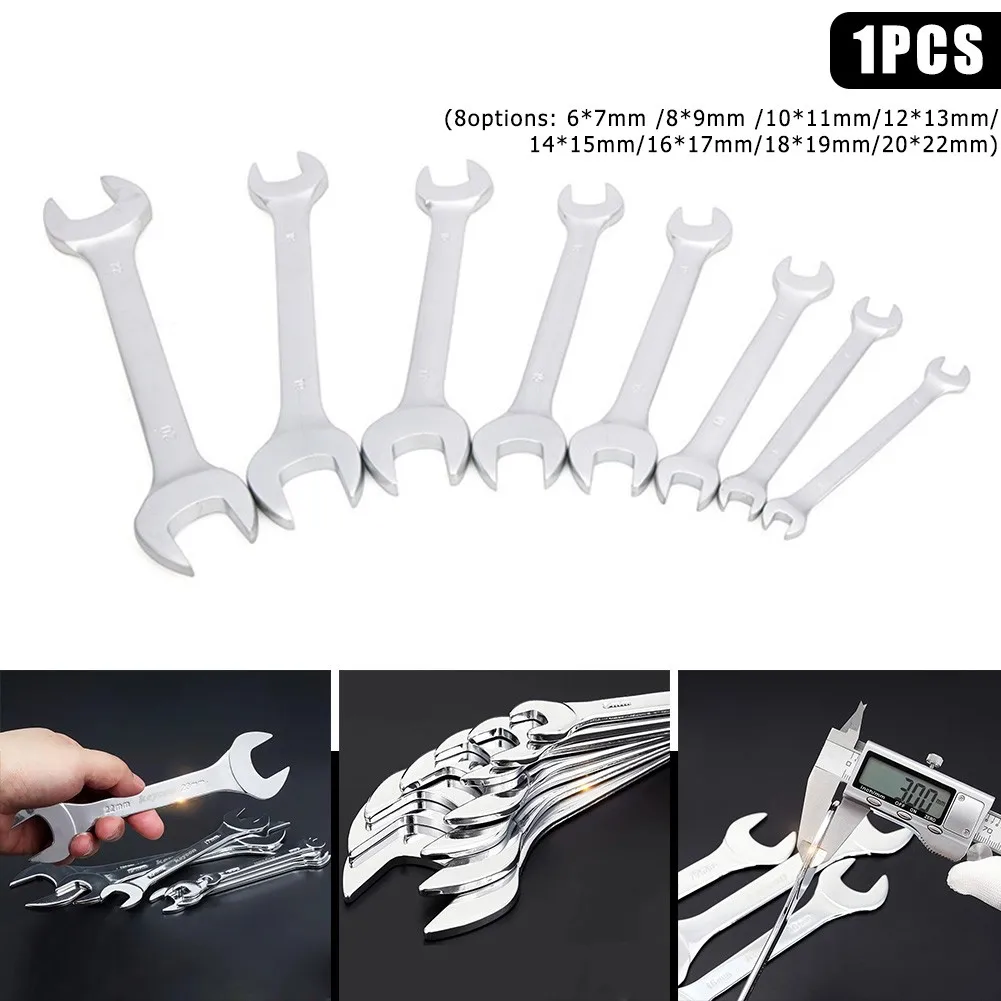 

1pcs Spanner Thin Open End Wrench Set Ultra-thin Flat Wrench Tool For Plumbing Tubing Bicycle Repair Tools