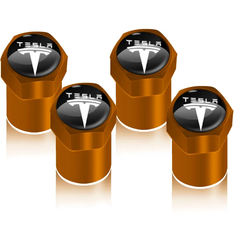 4 шт. Декоративные Значки для колес Tesla Model 3 модель S L Y аксессуары | Автомобили и
