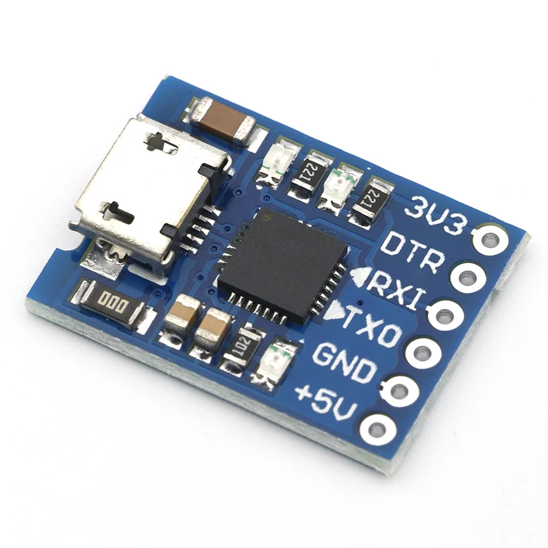 CP2102 MICRO USB для UART ttl модуль 6Pin последовательный преобразователь STC Замена