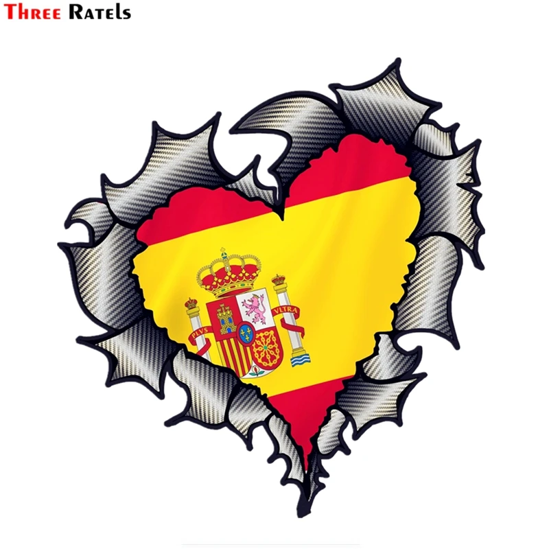 Три Ratels FTC 790 # 14X15.1CM рваные металлического сердечка из углеродного волокна с