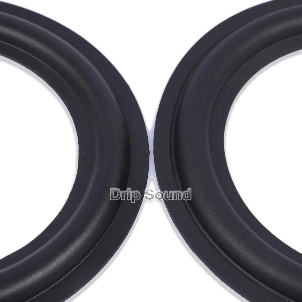 2 шт. Динамик анти старения гибкий резиновый края складывая кольцо басовый