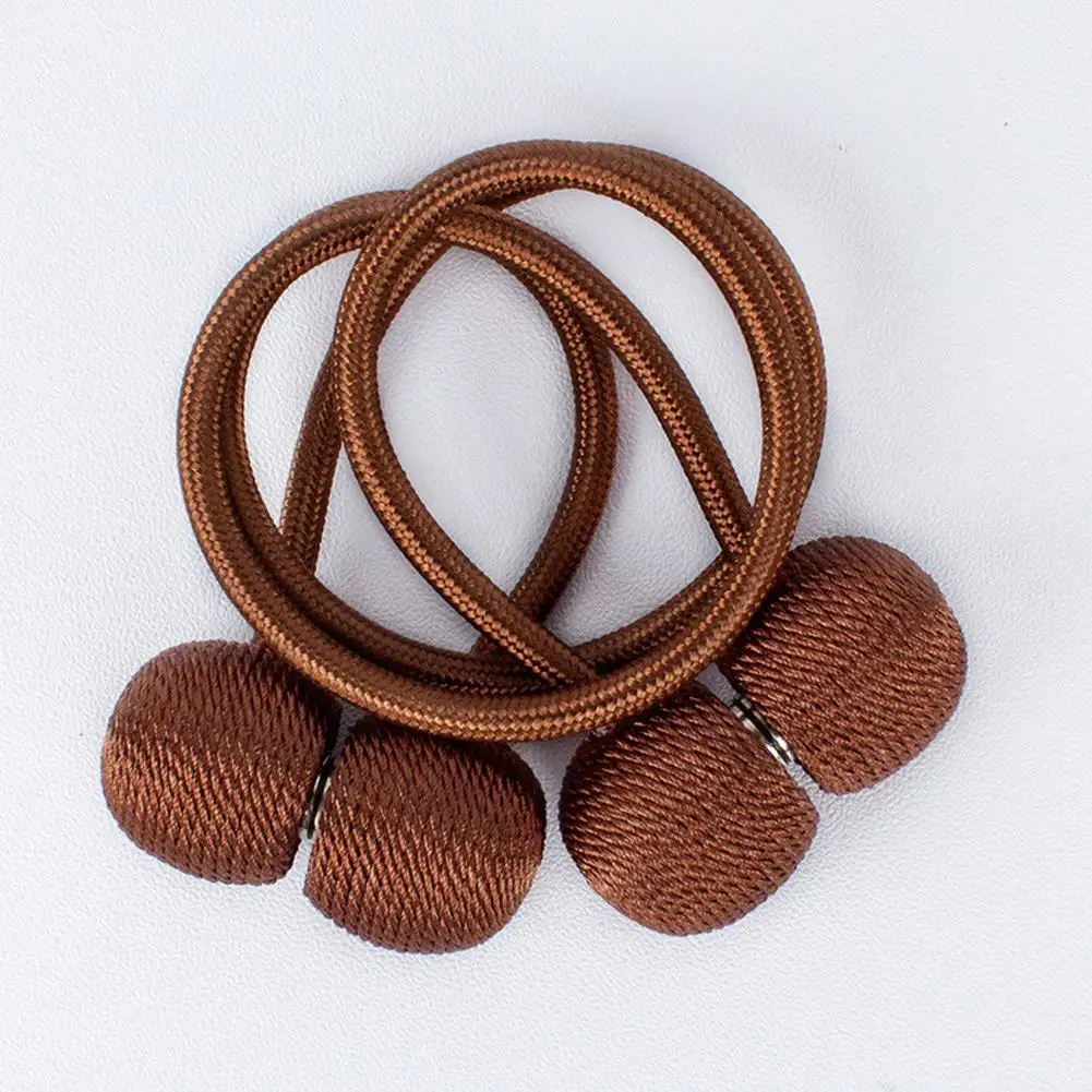 2 шт. Современные Простые магниты с завязками сзади Пряжка для штор зажимы