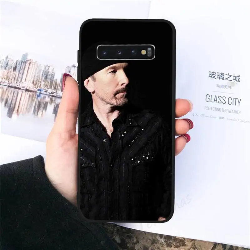 

U2 Bono The Edge Phone Case For Samsung galaxy S 8 9 10 20 21 30 A 30 50 51 70 note 10 plus Ultra 5g