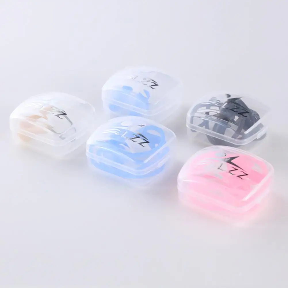 

Unisex Waterproof Soft Silicone Swimming Nose Clip + Earphone Set Swimming Supplies