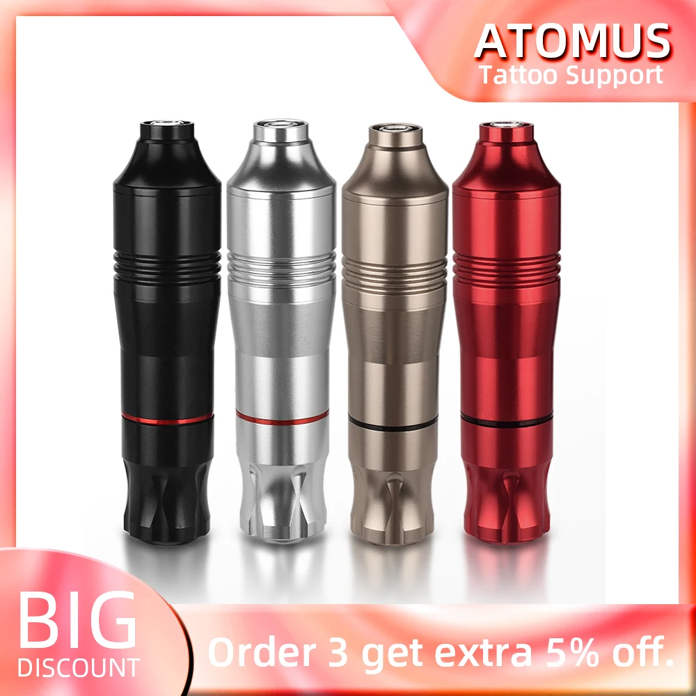 Ротационная ручка для татуажа Перманентный макияж тату машинки мощный тихий