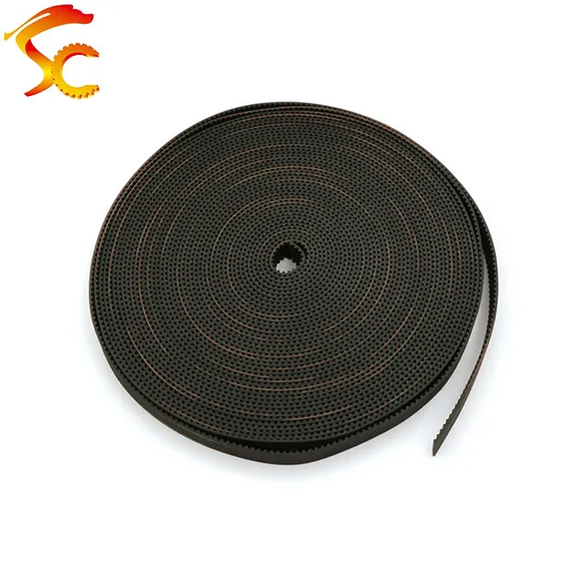 

High quality 1Meters GT2 Timing belt 2GT 9MM Width 9mm rubber GT2 9MM open belt for 3D Printer Free shipping