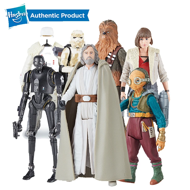 Hasbro Movie Force Link S2 SWU Qi'Ra Chewbacca K-2S0 Maz-Kanata E8 Скайуокер мастер-джедай Коллекционная