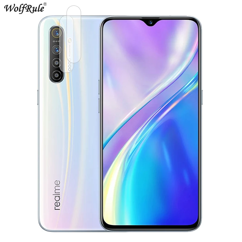 2 шт. Защитная пленка для камеры Realme XT OPPO прозрачная защитная X2/XT|Защитные стёкла и