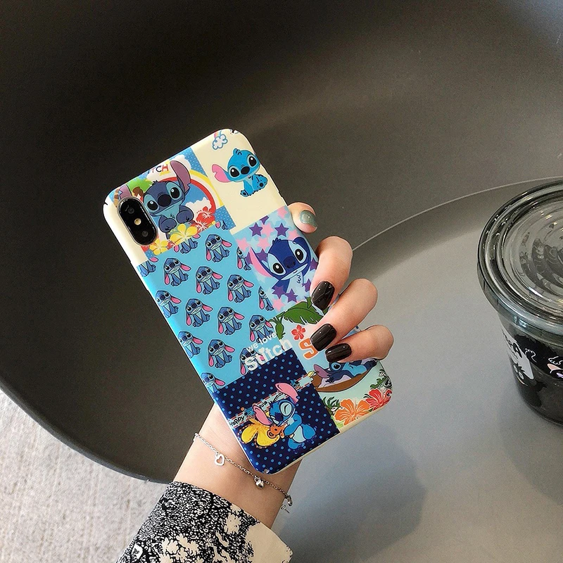 Милый мультяшный Ститч Твердые чехлы из PC для huawei P20 P30Lite Mate20 Pro Y9 Y6Pro Nova 3 3i 4 5Pro 5i Honor 10lite 20 V20 8X 9X