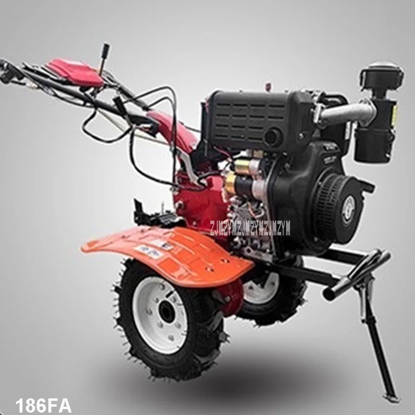 186FA дизельный почвообрабатывающий станок Электрический старт типа микро