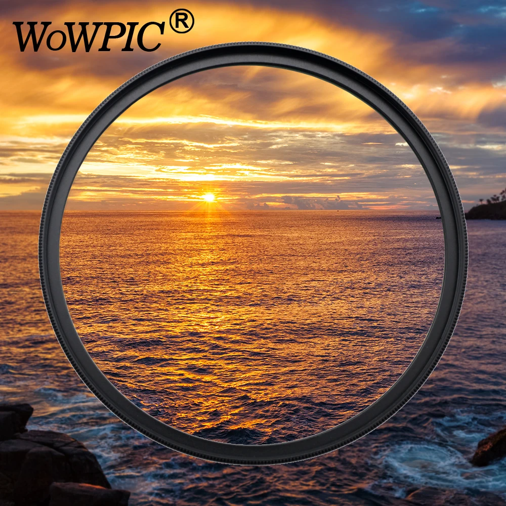 

52mm MC UV Filter WOWPIC Super Slim Green Muticoating 16 layers Lens Protector 52 mm Camera Filter for Canon Nikon DSLR Camera
