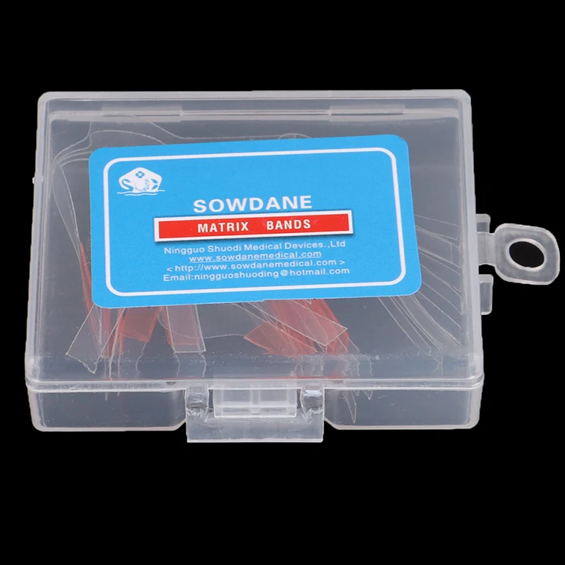 20 шт. самоклеющиеся секционные Контурные матрицы Ортодонтические Matrice зубные