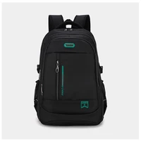 new casual simple waterproof mens backpack oxford cloth material multi function large capacity outdoor student computer bag