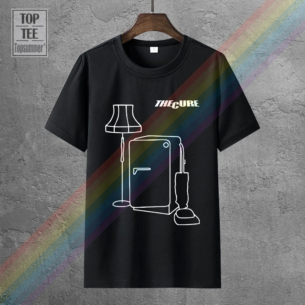 

The Cure T Shirt Men Three Imaginary Boys Robert Smith Early Years T-Shirt Homme Streetwear Tshirt Summer Cotton Tops Tee Shirt
