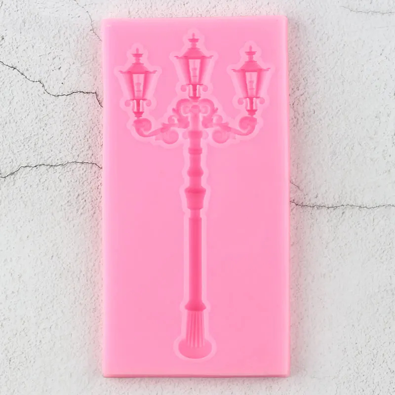 Винтажная европейская уличная лампа силиконовая форма сделай сам свадебный торт