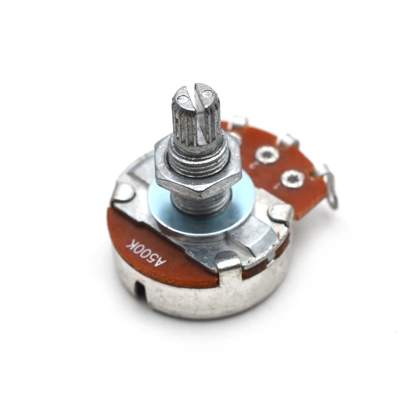 volle größe a500kb500ka250kb250k split welle 18mm gitarre volume tone große töpfe potentiometer für elektrische gitarre ba
