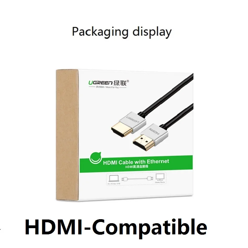 Кабель HD версии 2 0 высокоскоростной линейный коннектор HDMI совместимый с HDI 4K 1080P 3D