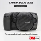 Виниловая наклейка BMP CC 6K  BMPCC 6K для камеры, Обложка для камеры Blackmagic Design Pocket Cinema Camera 6k, наклейка для камеры, защитная пленка
