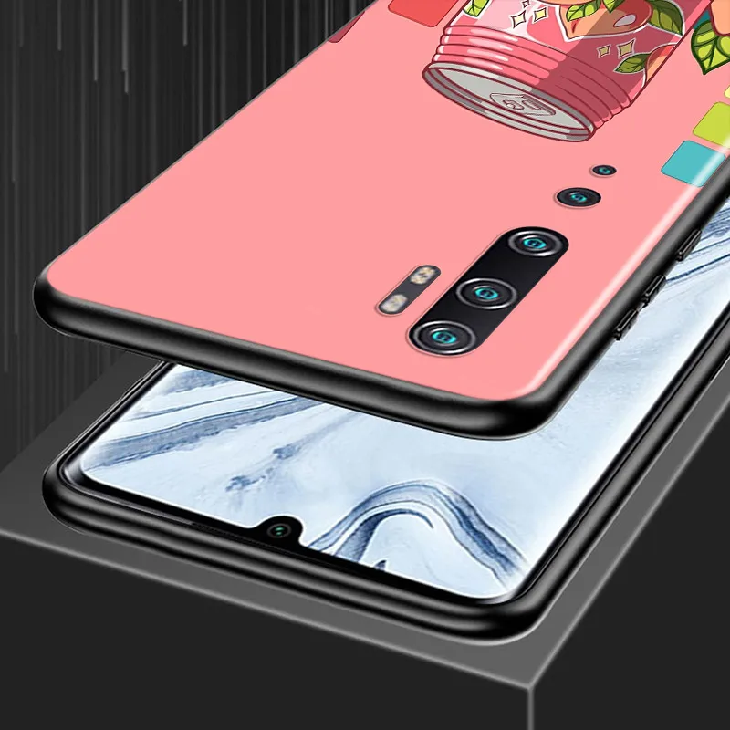 

Peach Drink Fruit For Xiaomi Mi Note 10 Ultra 9T CC9 Poco X3 NFC M2 Pro 9 SE 8 6 5 A3 A2 A1 Lite Phone Case