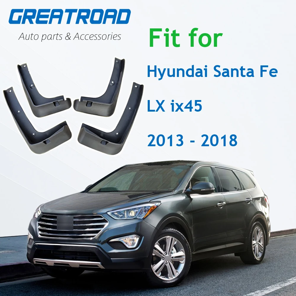 Автомобильные Брызговики для Hyundai Santa Fe LX ix45 2013 - 2018 сантафе брызговики брызговик
