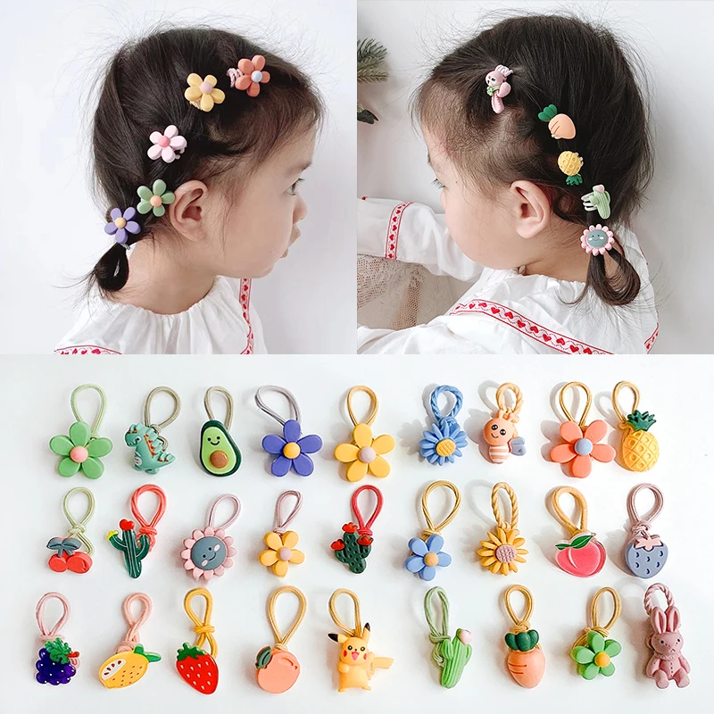 Резинка для волос Детская эластичная 10/шт./пакет | Аксессуары одежды