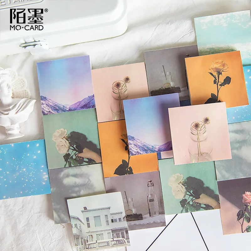 80 шт./кор. записная книжка ins декорации серии вручную учетной записи свежий фото