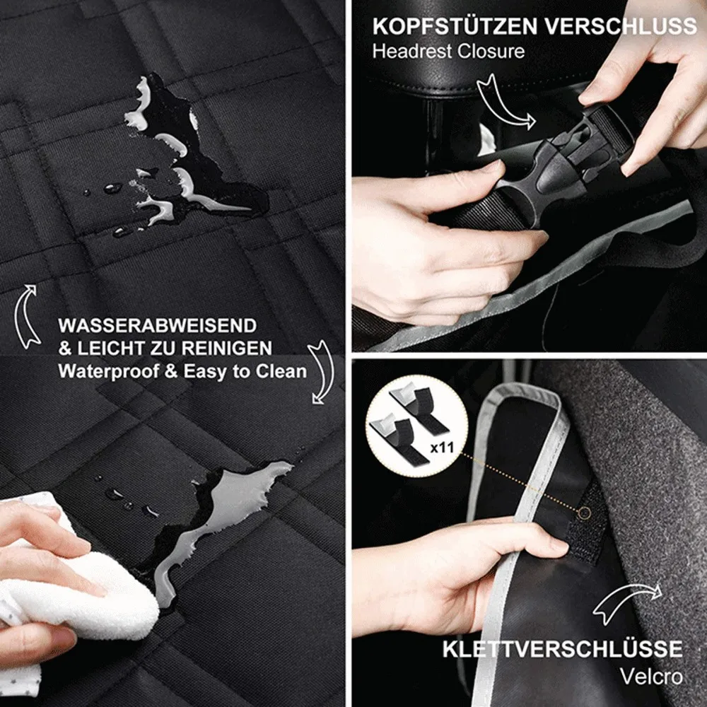 

New Dog Car Seat Cover Waterproof Anti-dirty Auto Trunk Seat Mat Pet Carriers Protector Hammock Cushion For Pet Travel Supplies