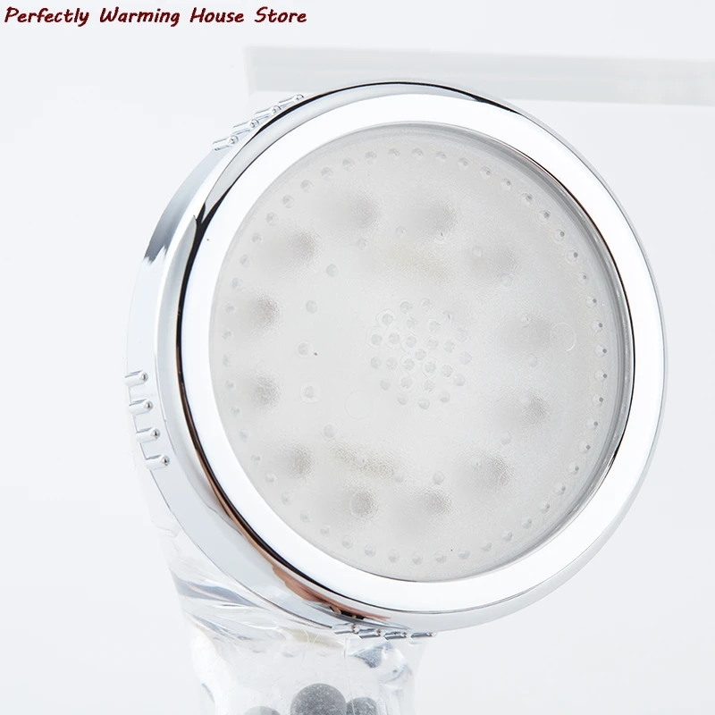 

3 Colors LED Shower Head Temperature Sensor Light Water Shower Filter Fixture