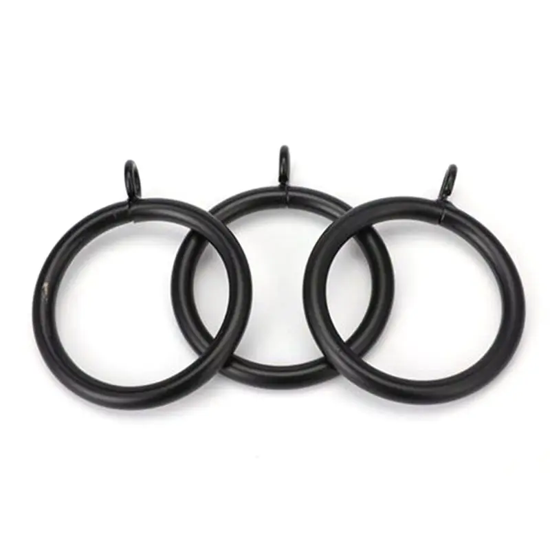 Металлический подвесной Шторы кольца инструменты зажимы крючки для окон