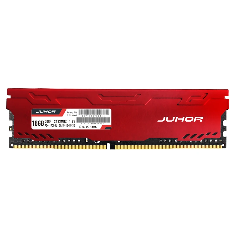 Оперативная память JUHOR ddr4 4 ГБ 8 16 32 для настольного компьютера 2133 МГц 2400 2666 новые