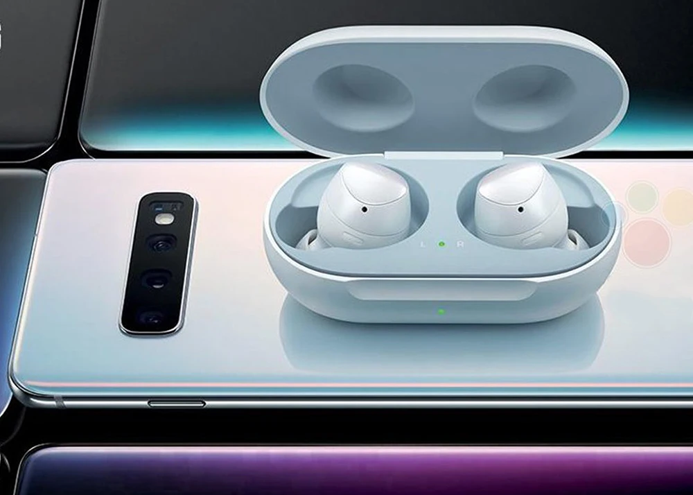 Оригинальная беспроводная гарнитура samsung Galaxy Buds с высококачественным звуком, защищающая от воды, Спортивные Bluetooth наушники для samsung S10