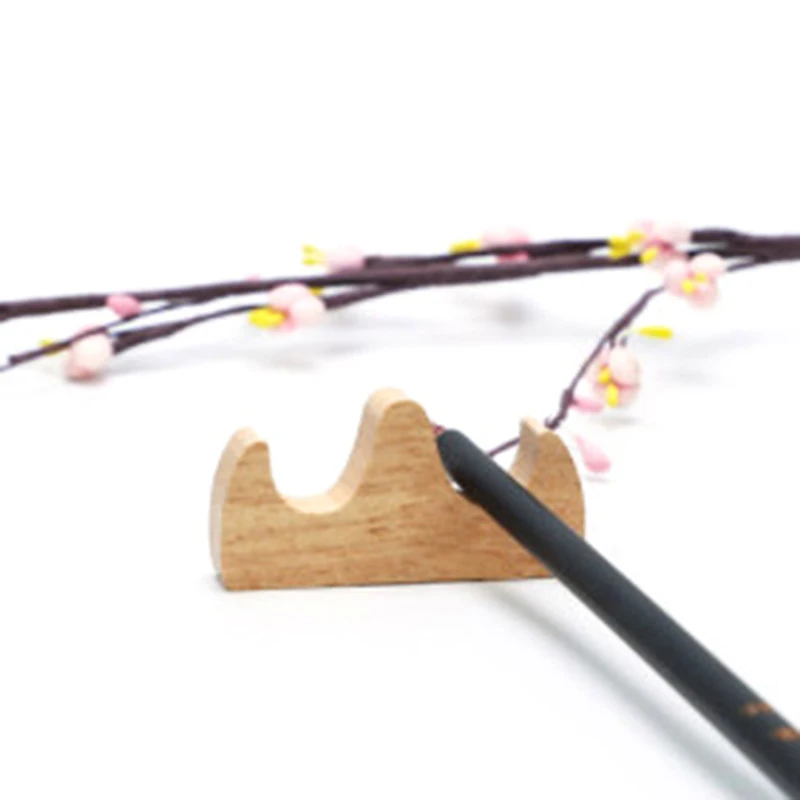 Держатель для ручки китайской каллиграфии 2 порта держатели кистей китайского