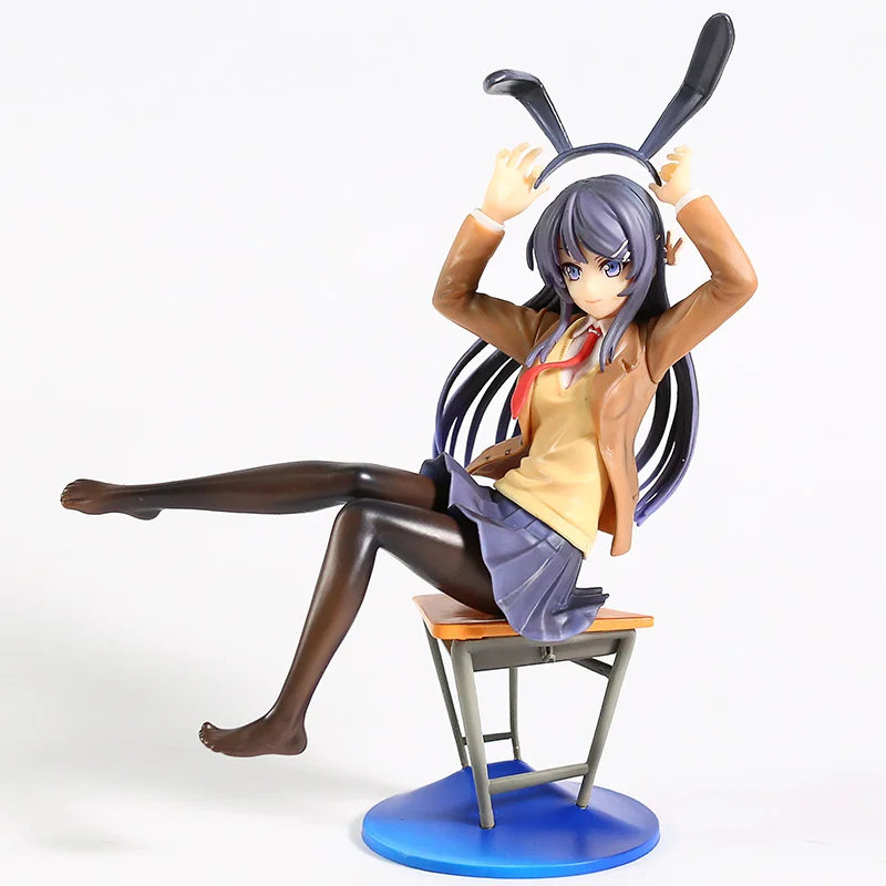 Школьная форма Seishun Buta Yarou Wa Sakurajima Mai Ver. ПВХ фигурка аниме девочка кукла
