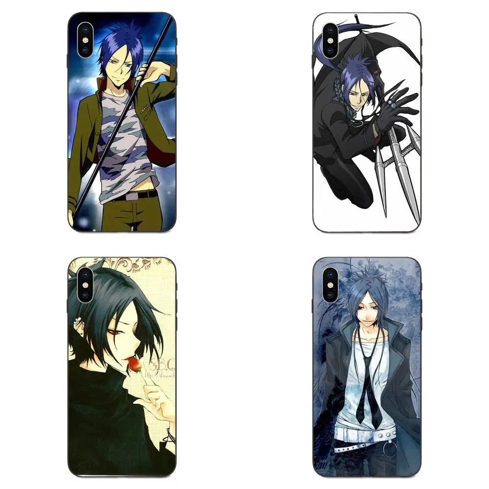 Kateyo Hitman Reborn Rokudo Mukuro для Apple iPhone 4 4S 5 5S SE 6S 7 8 Plus X XS Max XR Мягкий Силиконовый ТПУ черный