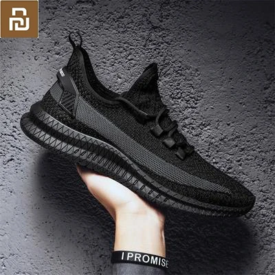 Youpin новые мужские кроссовки плетеные тренд повседневная обувь фитнес для