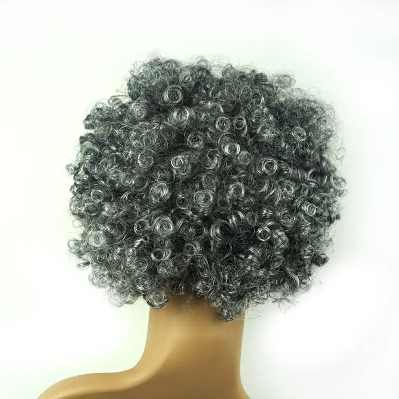 

Funny bald wig grey old man exploding head funny wig masquerade dance dress up props scalp cosplay