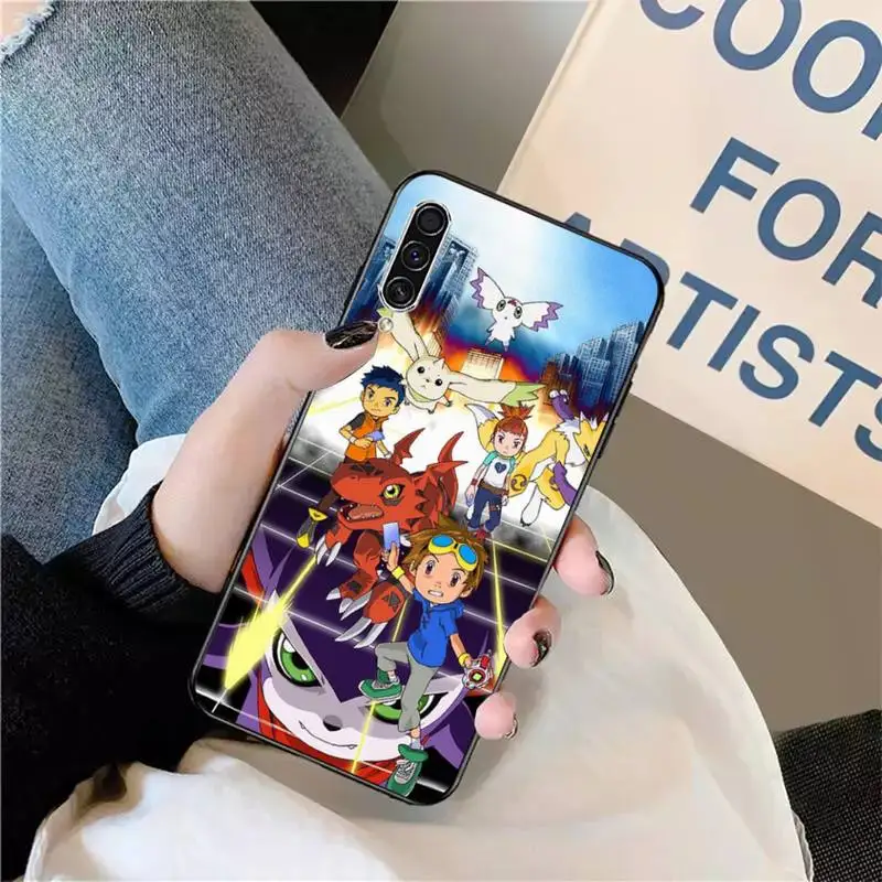 

Digimon Japan anime Phone Case For Samsung galaxy S 9 10 20 A 10 21 30 31 40 50 51 71 s note 20 j 4 2018 plus