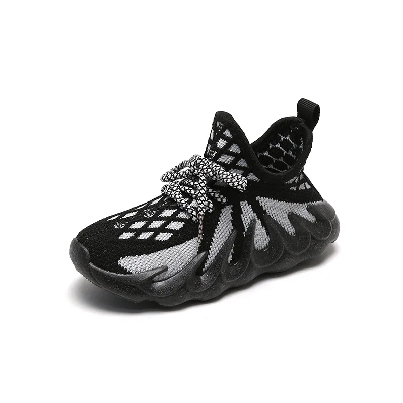 

CAPSELLA KIDS Running Shoes 1-12 Years Boys Girls Fashion Sneakers Children Air Mesh Breathable Outdoor Sports Shoes Size 21-38