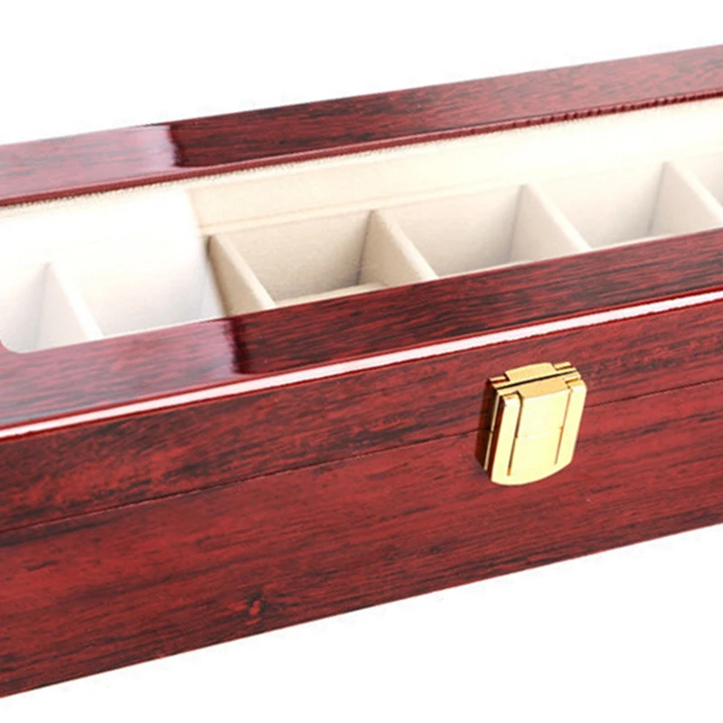 

Watch Box Luxury Watch Box Stand Watch Box Male Jewelry Storage Box 6 Grid Watch Storage Box