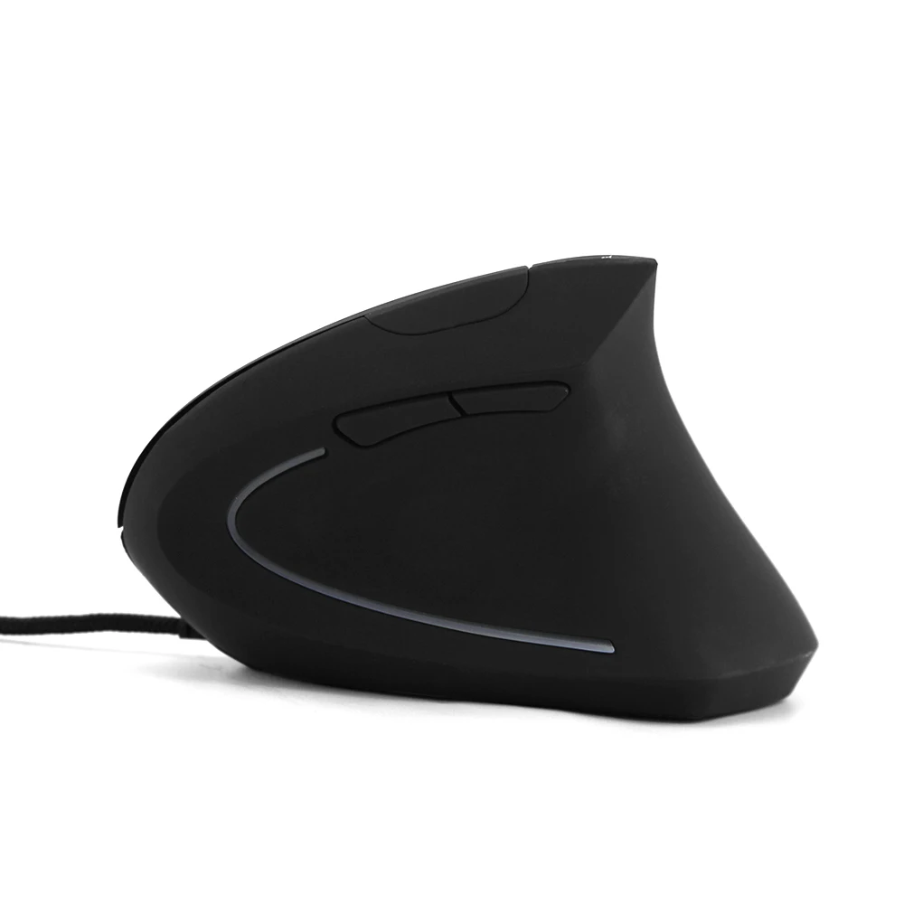 Мышь Компьютерная CHUYI Вертикальная Проводная с RGB-подсветкой 3200 DPI - купить по
