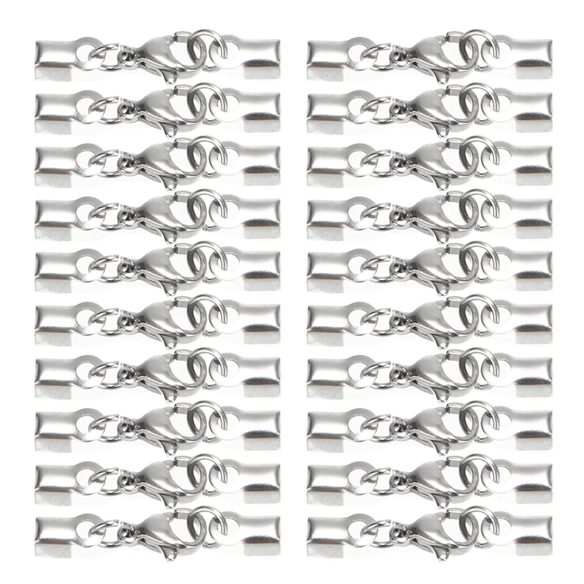 Застежка карабин из нержавеющей стали 20 шт. 3 мм|Пряжки и крючки| |