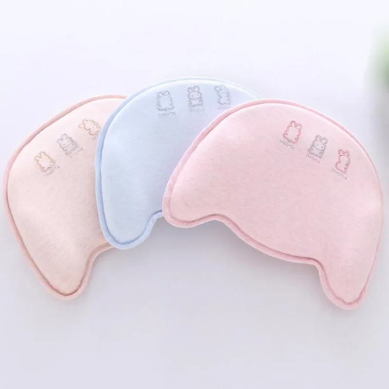 Детская кроватка подушка плоская для головы новорожденных Подушка сна хлопок