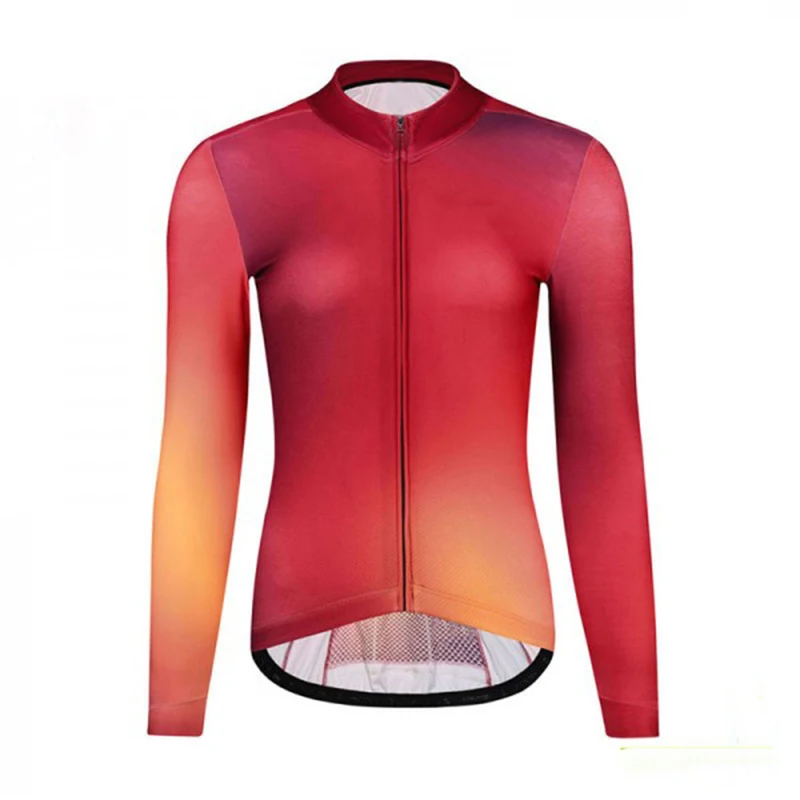 Женская велосипедная кофта с длинным рукавом и защитой от ветра|Майки для