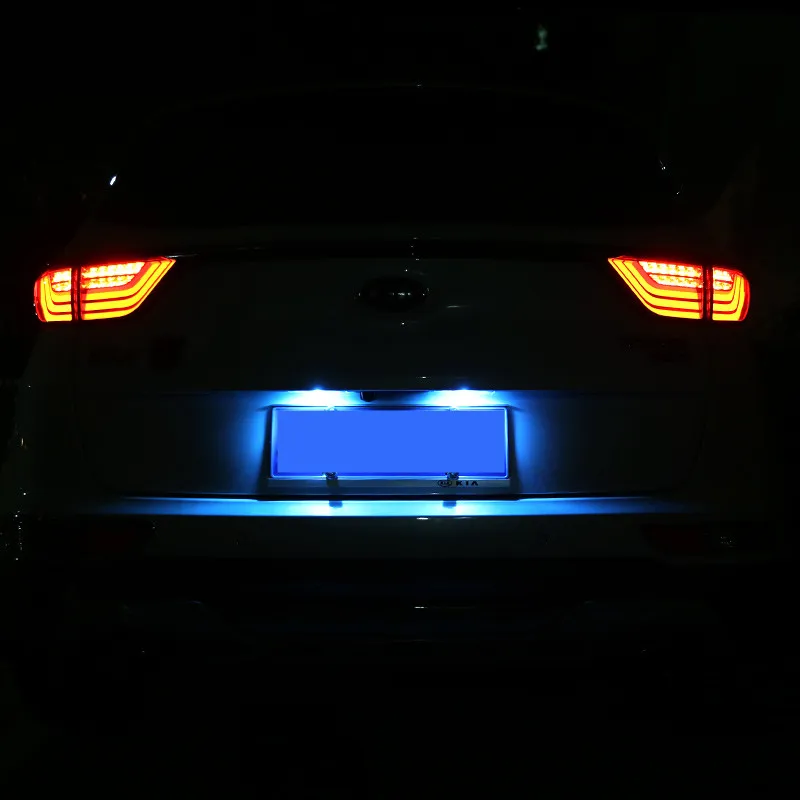 Для kia sportage 3 2017 2018 2019 автомобильный Стайлинг номерной знак светильник