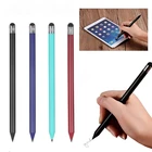 Тонкий круглый тонкий наконечник, ручка для сенсорного экрана, емкостный стилус, ручка для смартфона, планшета для IPad (нельзя рисовать на экране)