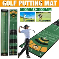 2 types indoor outdoor training golf hitting carpet mini putting ball pad practice mat washable anti slip practice golf mat