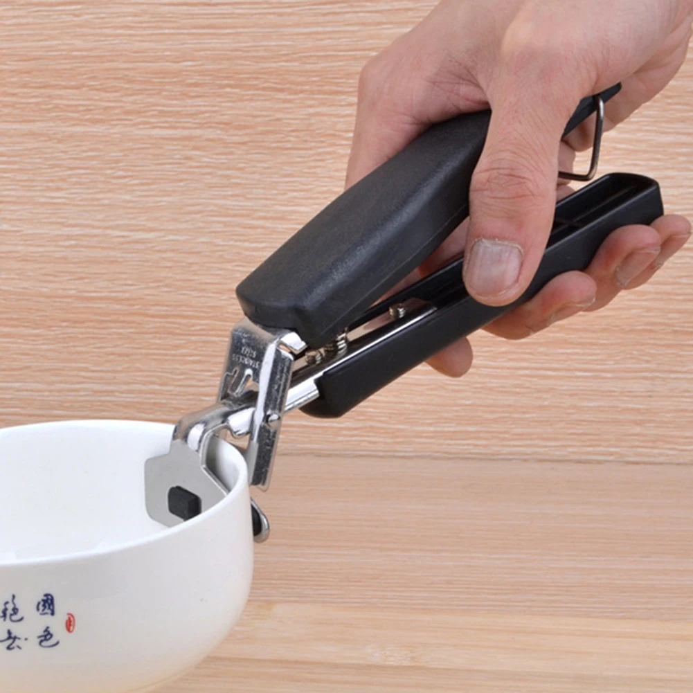 1 Pair Anti-Scalded Steam Bowl Plate Clamp Holders Microwave Oven Dish Clamps Steamer Clips Steaming Restaurant Bowl Dishes Clip