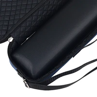 16 hole 17 hole flute case leather carrying bag lightweight adjustable shoulder strap carry handle for concert flute